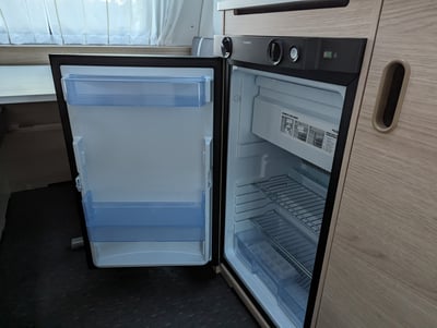 wynajmowana przyczepa - lodówka